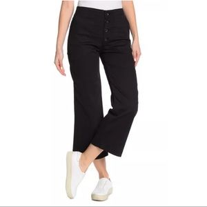 AG Adriano Goldschmied Etta Workwear Black Pants